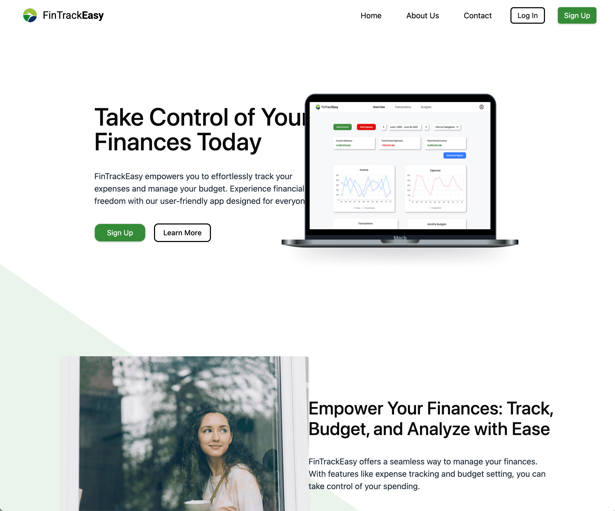 FinTrackEasy Demo
